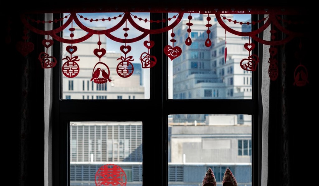 Decorar ventanas en navidad